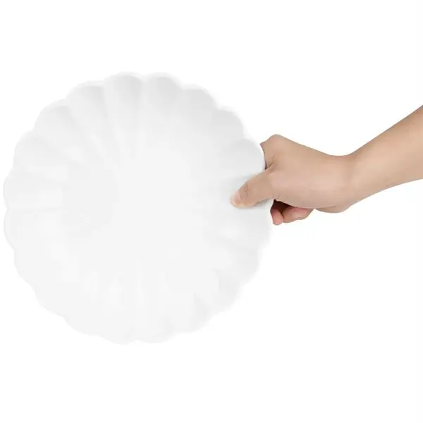 Kommen | BLOOM | Porselein | Wit | 6 Stuks | Ø230x46(h)mm