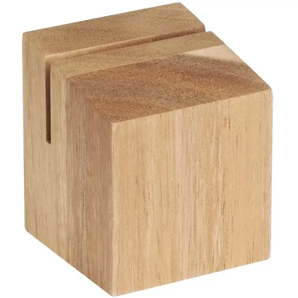Menuhouder | Hout | 55x55x65(h)mm