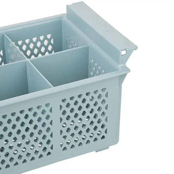 Bestekkorf | KRISTALLON | Kunststof | 8 Vakken | Handgreep | 425x210x130(h)mm