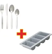 Olympia Bestekset | KELSO | RVS | Incl. Bestekbak | 240 Stuks