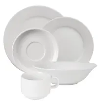 Olympia Serviesset | ATHENA | Porselein | Wit | 120 Stuks