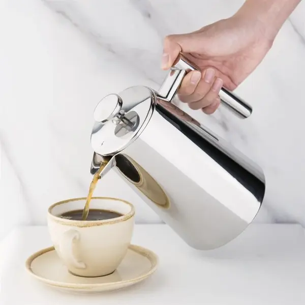 Koffiekan | RVS | 0.75L | Met Deksel