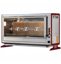 ElanGrill Kippengrill | ELBA | Elektrisch | 3 Spitten | 18 Kippen | 7.5kW (400V) | 1121x391x640(h)mm 