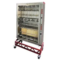 ElanGrill Kippengrill | ELBA | Elektrisch | 8 Spitten | 32 Kippen | 14.5kW (400V) | 921x391x1556(h)mm 