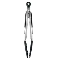 OXO Serveertang | GOOD GRIPS | RVS/Siliconen | Zwart | 230mm