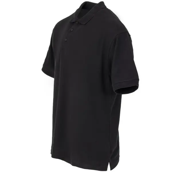 Poloshirt | Polyester/Katoen | Zwarte | Korte Mouw | Unisex