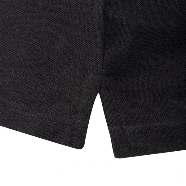 Poloshirt | Polyester/Katoen | Zwarte | Korte Mouw | Unisex