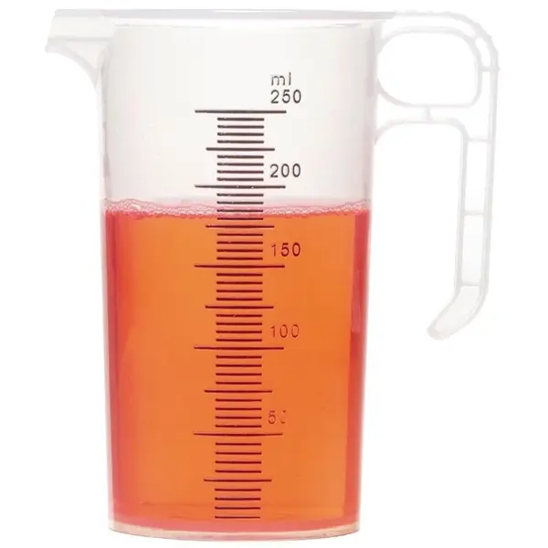 Maatbekerset | PRO-JUG | Kunststof | 250ml/500ml/1L | Maatverdeling