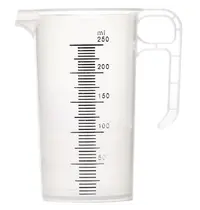 Pro-Measures Maatbeker | PRO-JUG | Kunststof | 250ml | Maatverdeling | Ø73x59(h)mm 