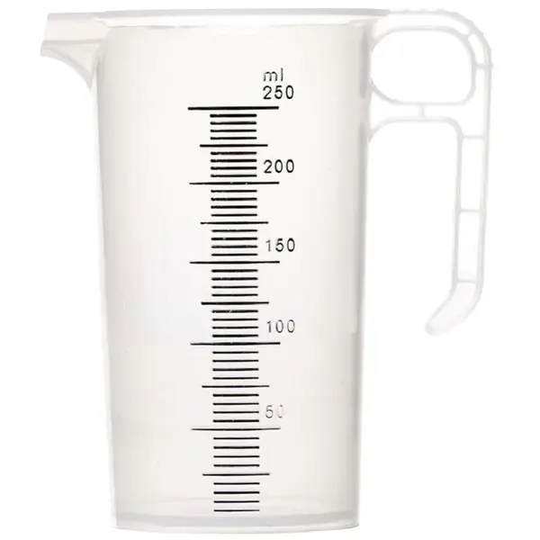 Maatbeker | PRO-JUG | Kunststof | 250ml | Maatverdeling | Ø73x59(h)mm