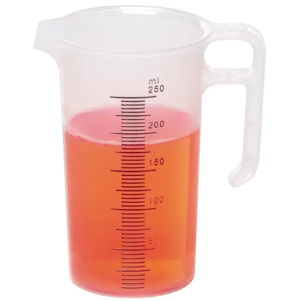 Maatbeker | PRO-JUG | Kunststof | 250ml | Maatverdeling | Ø73x59(h)mm