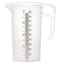Pro-Measures Maatbeker | PRO-JUG | Kunststof | 1L | Maatverdeling | Ø114x187(h)mm