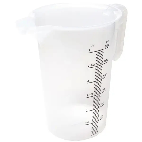 Maatbeker | PRO-JUG | Kunststof | 3L | Maatverdeling | Ø174x249(h)mm