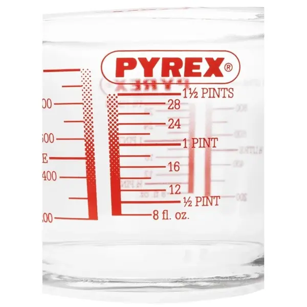 Maatbeker | Glas | 1L | Maatverdeling | 155x110x210(h)mm