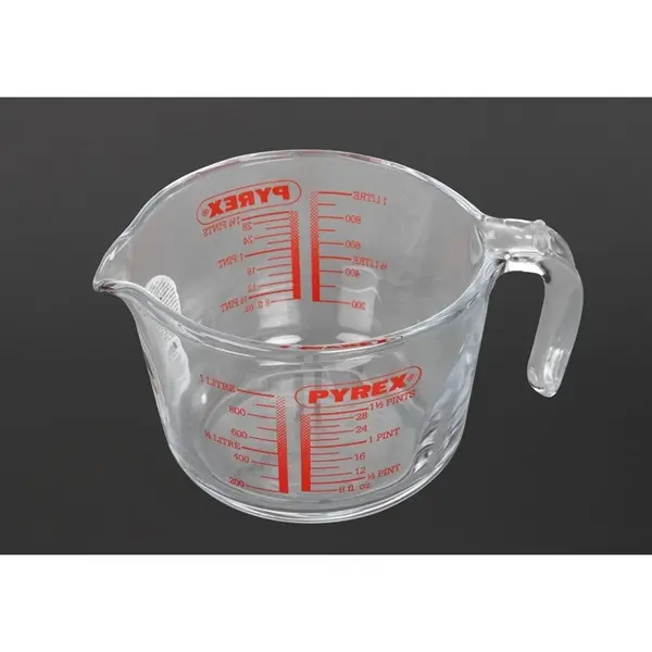 Maatbeker | Glas | 1L | Maatverdeling | 155x110x210(h)mm