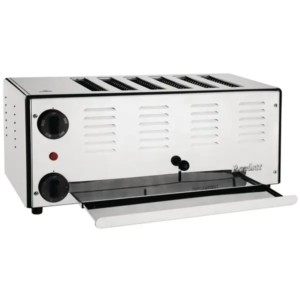 Broodrooster | PREMIER | RVS | 6 Sleuven | 2.6kW (230V) | 497x237x212(h)mm