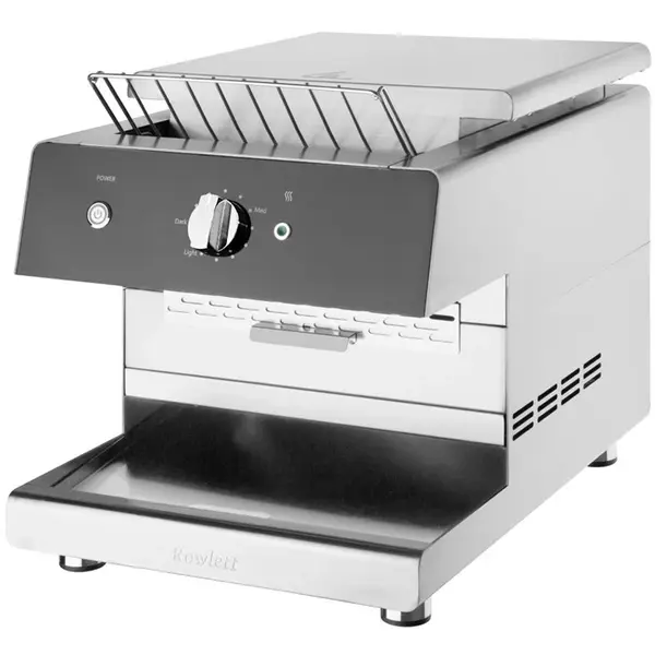 Doorlooptoaster | RVS | Dubbel | ≤250/u | 2.48kW (230V) | 400x585x470(h)mm