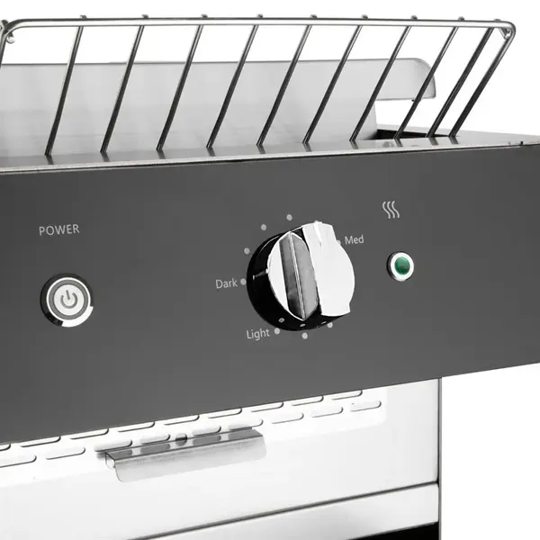 Doorlooptoaster | RVS | Dubbel | ≤250/u | 2.48kW (230V) | 400x585x470(h)mm