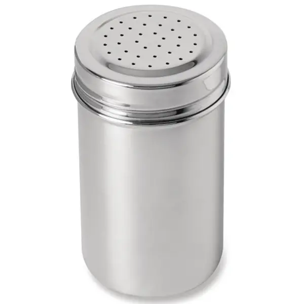 Suikerstrooier | RVS | 0.35L | Met Gaas | Ø68x128(h)mm