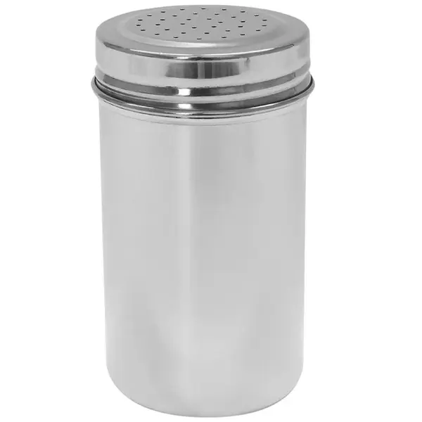 Suikerstrooier | RVS | 0.35L | Met Gaas | Ø68x128(h)mm