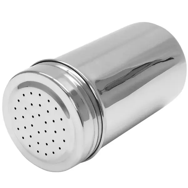 Suikerstrooier | RVS | 0.35L | Met Gaas | Ø68x128(h)mm