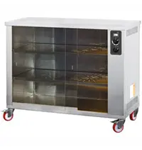 ElanGrill Warmhoudonderkast | ElanGrill VERTICALI ELBA 12P/16P Kippengrills | 2kW | Wielen (Geremd) | 1000x520x980(h)mm