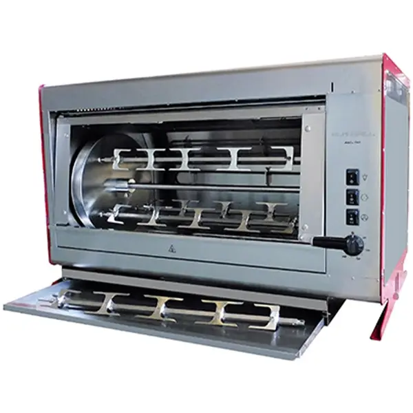 Kippengrill | ELBA | Gas | 6 Spitten | 36 Kippen | 14kW (230V) | 1211x666x753(h)mm