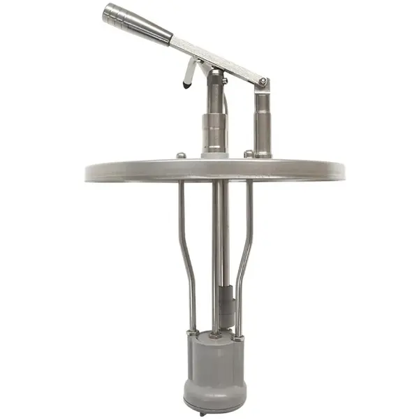 Sausdispenser | Kunststof/RVS | 10L | Instelbare portie 40ml | Ø275x440(h)mm