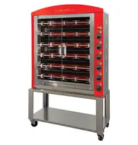 ElanGrill Kippengrill | VERTICALI ELBA PLUS | Elektrisch | 6 Spitten | 36 Kippen | 15kW (400V) | 1175x500x1386(h)mm 