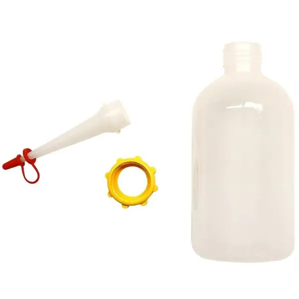 Doseerfles | Kunststof | Transparant | 250ml | Ø60x135(h)mm