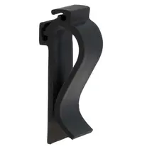 Securit Taghouders | Kunststof | Zwart | 6 Stuks | 90x193x144(h)mm 