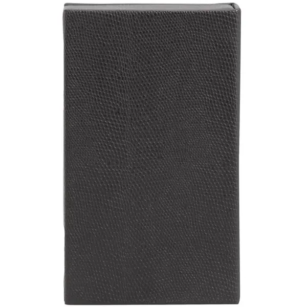 Rekeningmap | TRENDY | Kunstleer | Zwart | Magnetisch Deksel | 125x23x183(h)mm