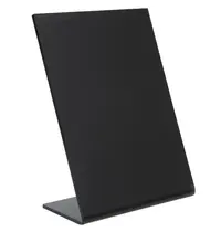 Securit Tafelbordjes | Kunststof | Voor Krijtstift | A7 Formaat | 5 Stuks | 74x105(h)mm