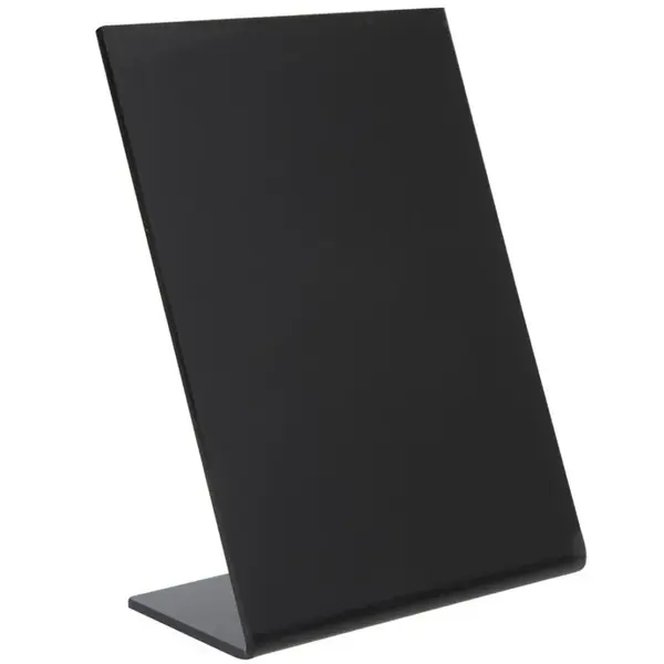 Tafelbordjes | Kunststof | Voor Krijtstift | A7 Formaat | 5 Stuks | 74x105(h)mm