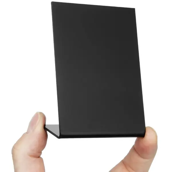 Tafelbordjes | Kunststof | Voor Krijtstift | A7 Formaat | 5 Stuks | 74x105(h)mm