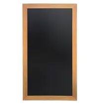Securit Wandkrijtbord | Hout | Houtlook | 2-Zijdig | 900x460mm
