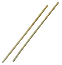 Sier Disposables Rietjes | Riet | Composteerbaar | 50 Stuks | Ø8x250(h)mm 