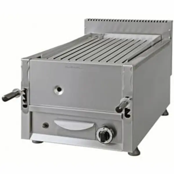 Lavasteengrill | GRIGLIE | Gas | 12kW | Piëzo Ontsteking | 470x660x490(h)mm