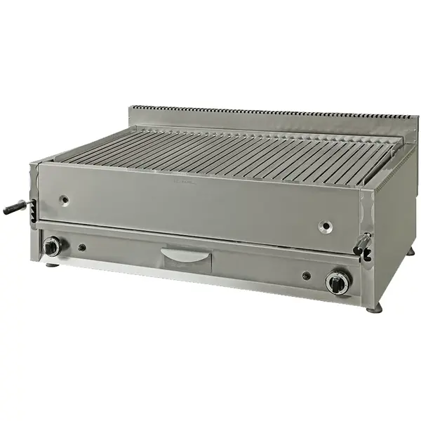 Lavasteengrill | GRIGLIE | Elektrisch | 12kW (400V) | 1200x660x490(h)mm