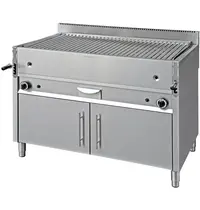 ElanGrill Lavasteengrill | GRIGLIE | Gas | 28kW | Piëzo Ontsteking | Open Onderkast | 1200x660x950(h)mm 