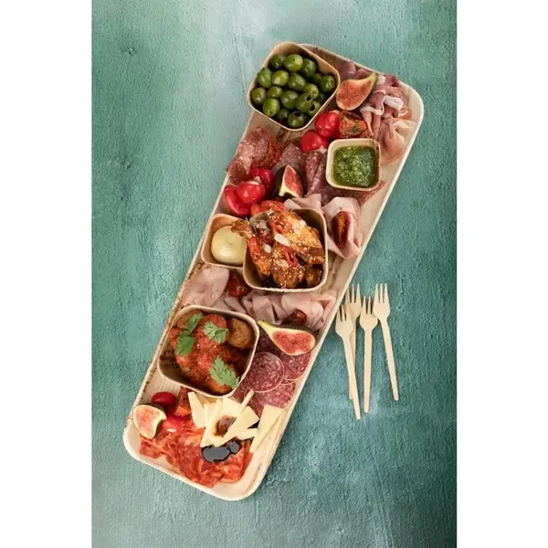 Snackvorken | Bamboe | 100 Stuks | 135mm