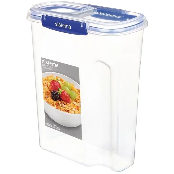 Voedselcontainer | KLIP IT PLUS | Kunststof (BPA-Vrij) | Transparant | 4.2L | 121x226x274(h)mm
