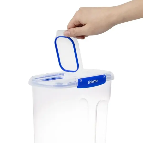 Voedselcontainer | KLIP IT PLUS | Kunststof (BPA-Vrij) | Transparant | 4.2L | 121x226x274(h)mm