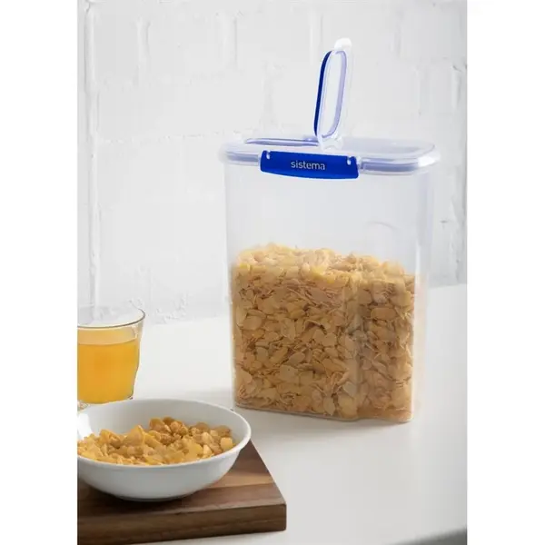 Voedselcontainer | KLIP IT PLUS | Kunststof (BPA-Vrij) | Transparant | 4.2L | 121x226x274(h)mm