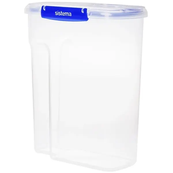 Voedselcontainer | KLIP IT PLUS | Kunststof (BPA-Vrij) | Transparant | 4.2L | 121x226x274(h)mm