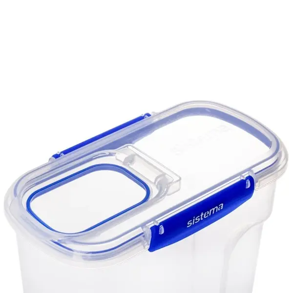 Voedselcontainer | KLIP IT PLUS | Kunststof (BPA-Vrij) | Transparant | 4.2L | 121x226x274(h)mm
