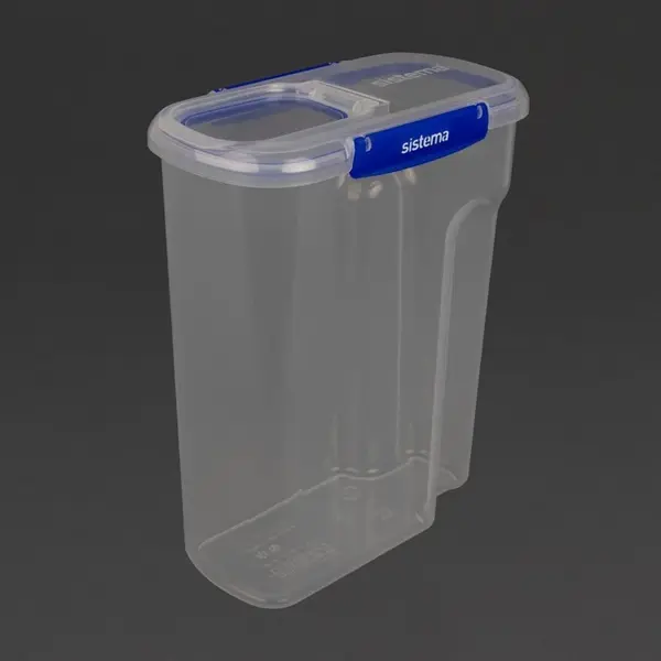 Voedselcontainer | KLIP IT PLUS | Kunststof (BPA-Vrij) | Transparant | 4.2L | 121x226x274(h)mm