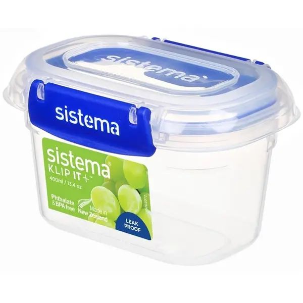 Voedselcontainer | KLIP IT PLUS | Kunststof (BPA-Vrij) | Transparant | 0.4L | 117x90x80(h)mm