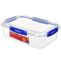 Sistema Voedselcontainer | KLIP IT PLUS | Kunststof (BPA-Vrij) | Transparant | 2.2L | 235x170x80(h)mm