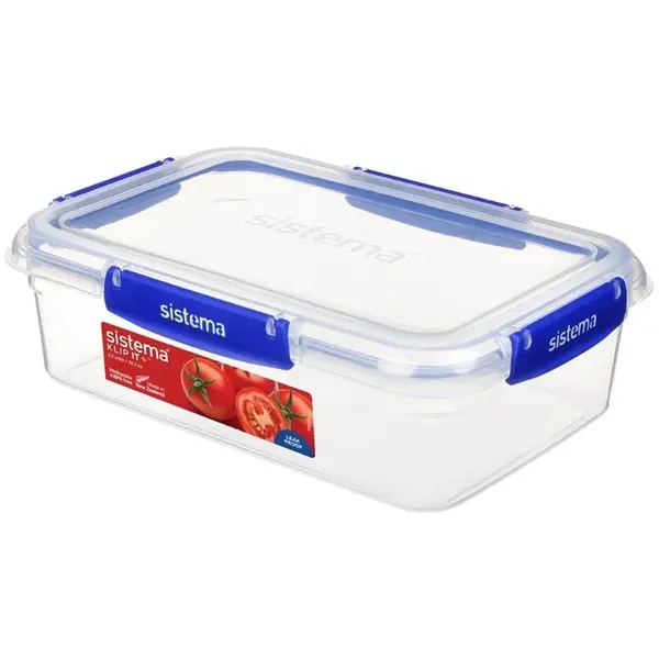 Voedselcontainer | KLIP IT PLUS | Kunststof (BPA-Vrij) | Transparant | 2.2L | 235x170x80(h)mm